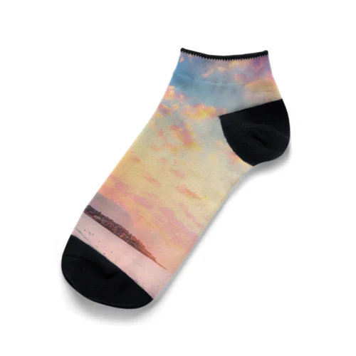 夕焼け13 Ankle Socks