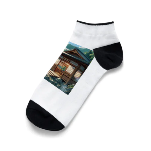 温泉旅館を営むカピパラ Ankle Socks