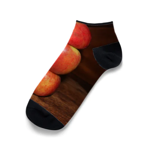 リンゴ３酸さん Ankle Socks