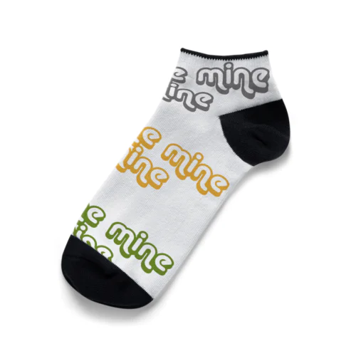 あいまいみーまいん Ankle Socks