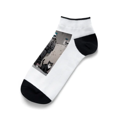 ヘルメット猫 Ankle Socks