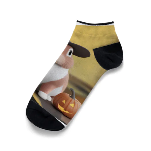 ハロウィンのうさぎ Ankle Socks