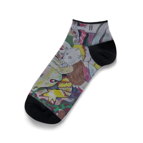 トカゲ倶楽部。 Ankle Socks