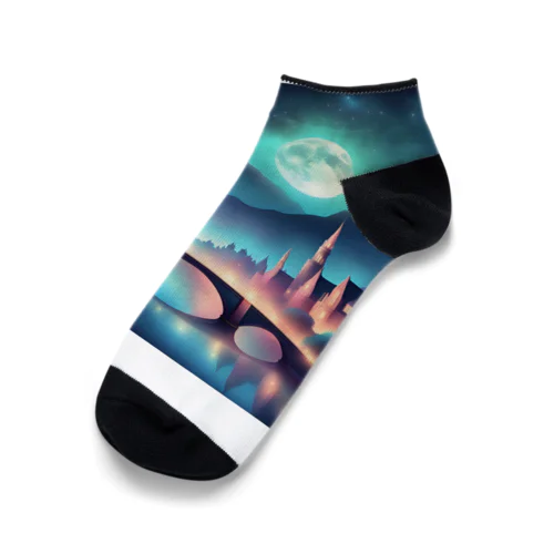 綺麗な夜景 Ankle Socks