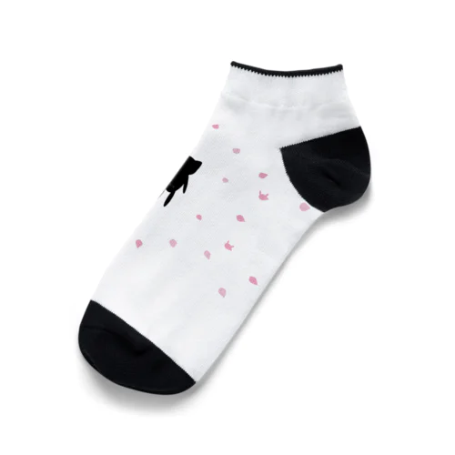 🌸🐰∞桜の花びらに囲まれてう∞🐰🌸 Ankle Socks