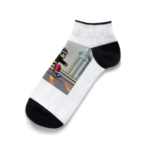 スケボーゴリラ Ankle Socks