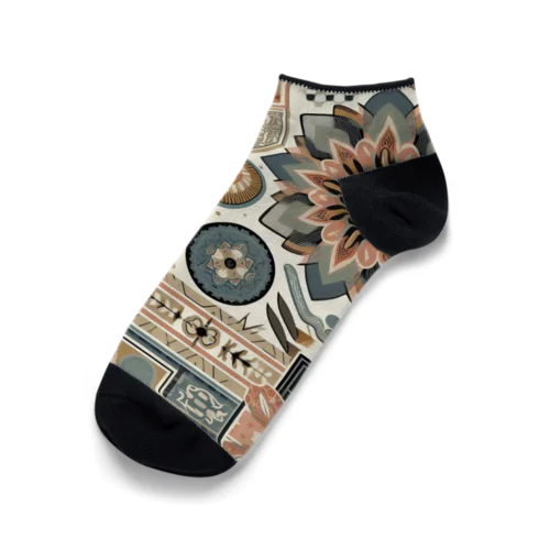 ノスタルジックレトロ Ankle Socks