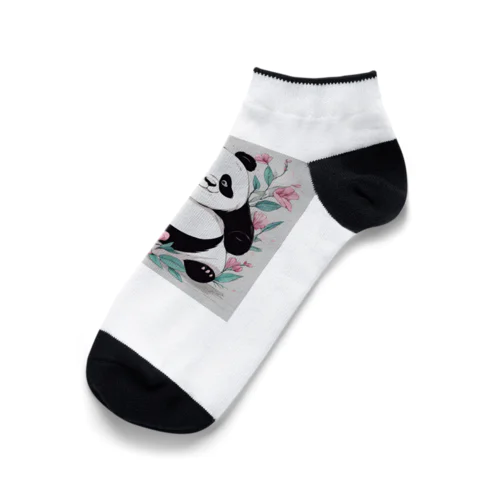 パンダちゃん Ankle Socks