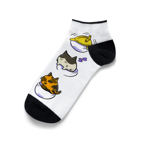 猫ポケットスタイル Ankle Socks