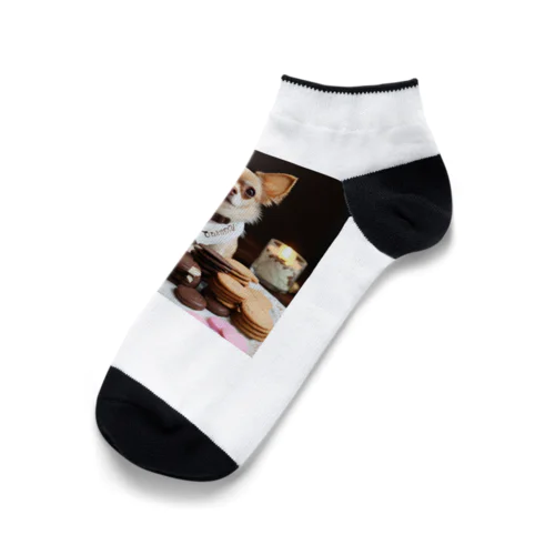 チワワのキラキラ日記📔🐾 - 家族と紡ぐ特別な日々 Ankle Socks