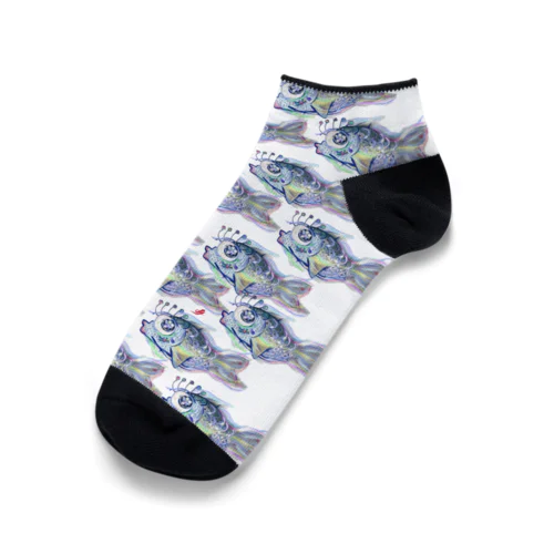 オラ真鯵🐟(大漁ver.) Ankle Socks