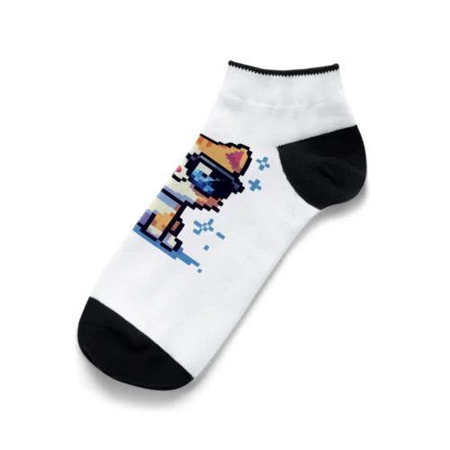 きらりんサングラスにゃんこ Ankle Socks