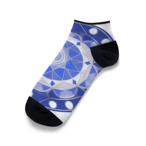 不思議模様・幾何学 Ankle Socks