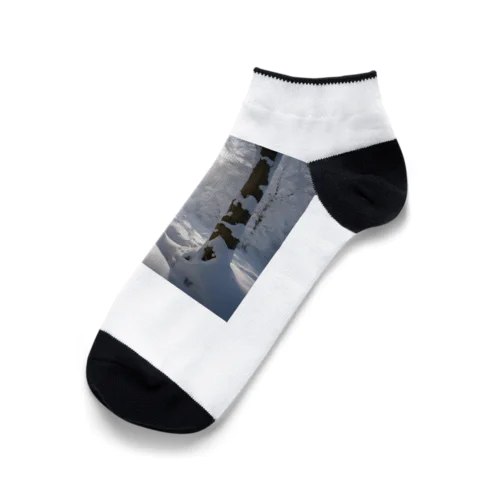 美しい雪景色グッズ Ankle Socks