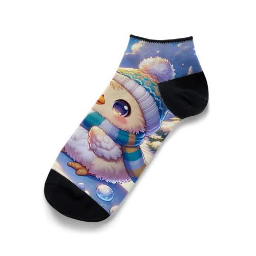 雪国のひよこ Ankle Socks