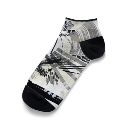 graffiti Ankle Socks