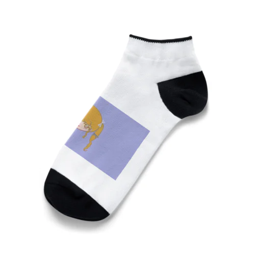 黄色の髪の女の子 Ankle Socks