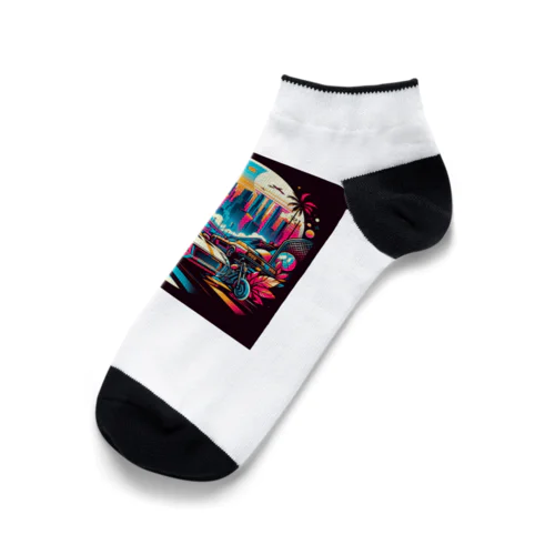 ネオン・ナイトレース Ankle Socks