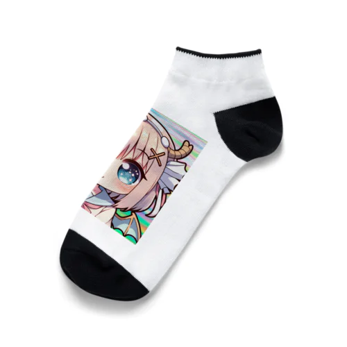 帝弼のドラゴンの女の子 ２ Ankle Socks