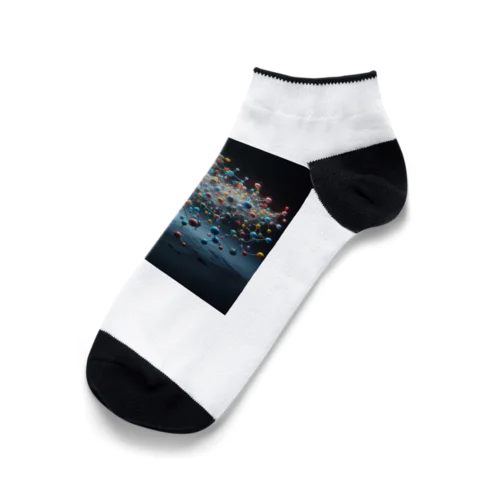 分子構造 Ankle Socks