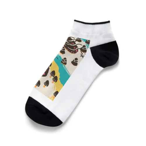 きのこたけのこ Ankle Socks