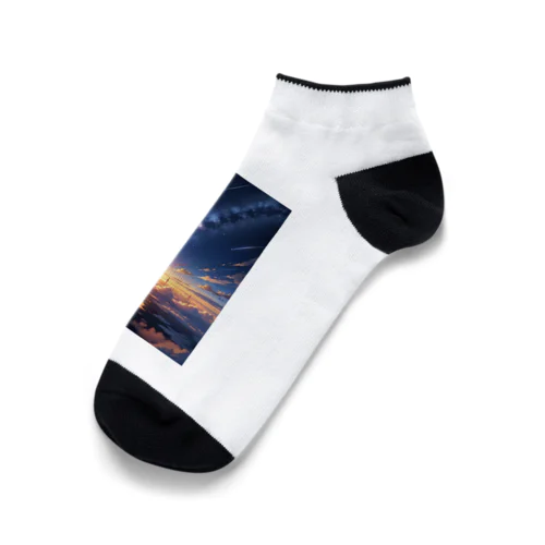 夜空と天の川 Ankle Socks