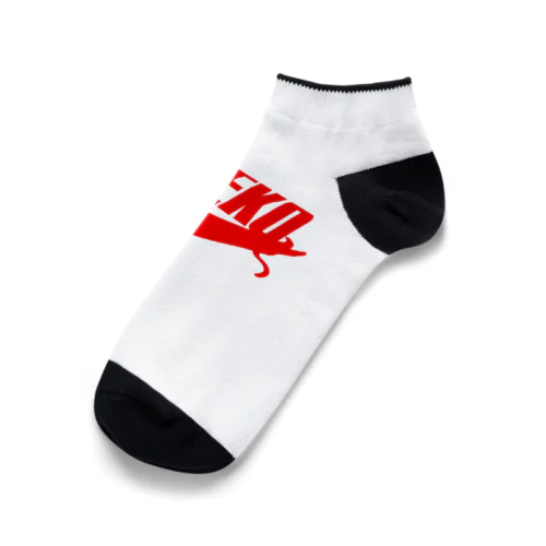 NEKO（赤） Ankle Socks
