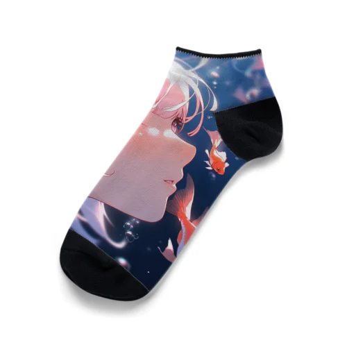 深海の涙 Ankle Socks