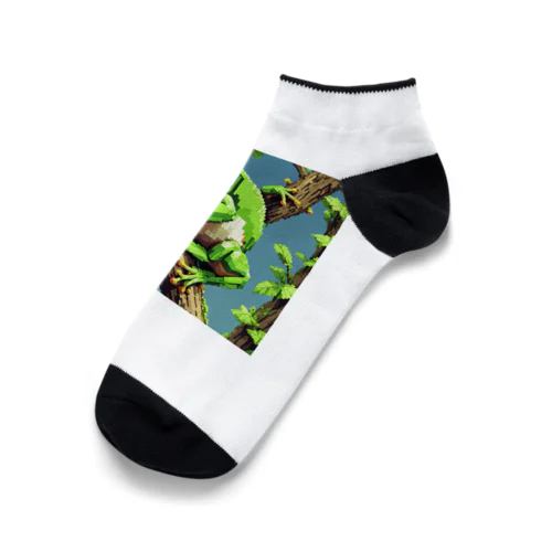 人間好きのアマガエル Ankle Socks