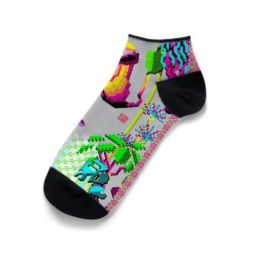『熱帯植物図』 Ankle Socks