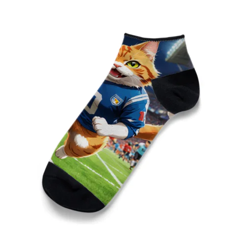 アメリカンフットボールネコ Ankle Socks