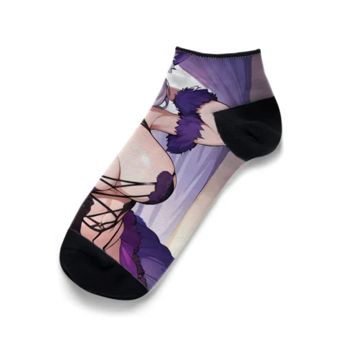 猫耳　美少女 Ankle Socks
