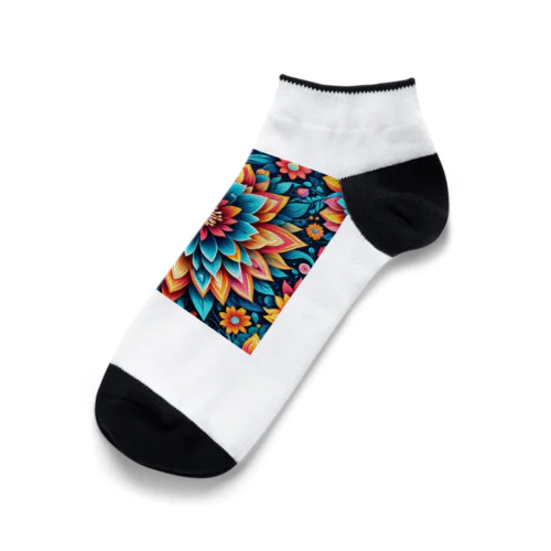 大輪の花 Ankle Socks