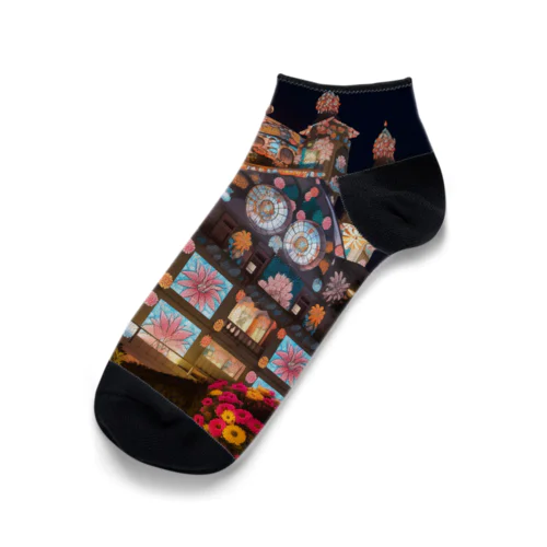 輝く家　なでしこ1478 Ankle Socks