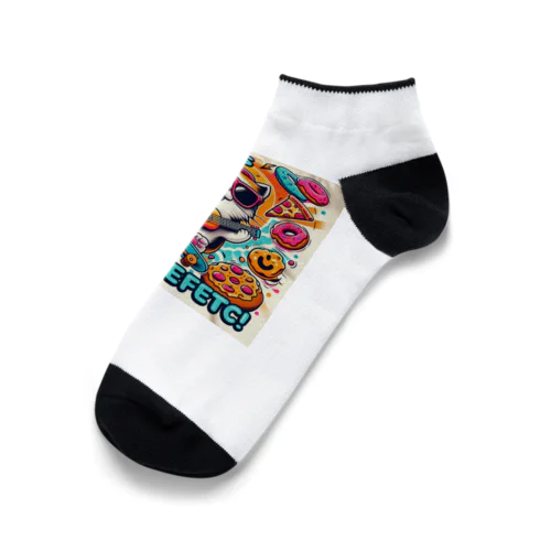 スナフキ猫くん Ankle Socks