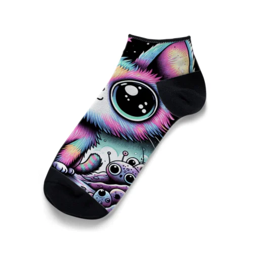 宇宙猫❶ Ankle Socks