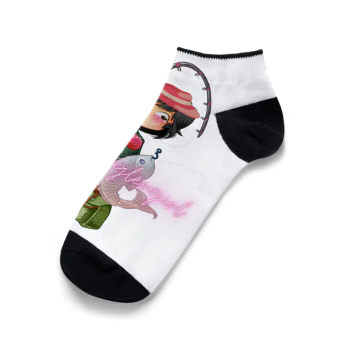 釣りガール５ Ankle Socks