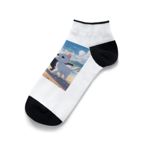 お散歩猫シリーズ Ankle Socks