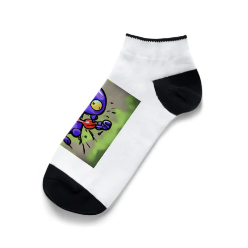 うちゅ〜紫 Ankle Socks