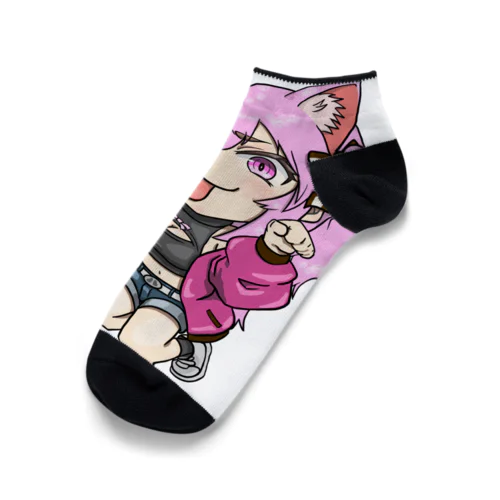 豚あちゃん豚pert2 Ankle Socks