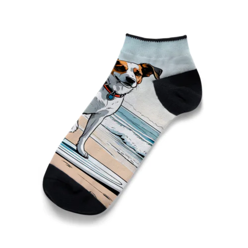 おいら波乗り🐕犬サーファー🏄 Ankle Socks