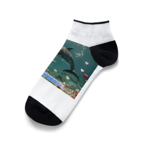 ハートフルドルフィン Ankle Socks