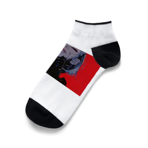 サイバーパンク系 Ankle Socks