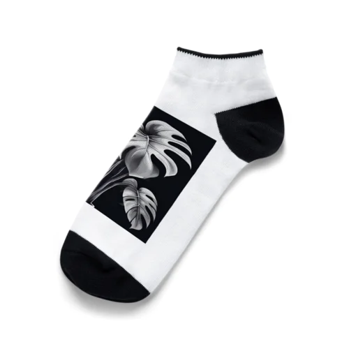 モンステラのデザイングッズ Ankle Socks