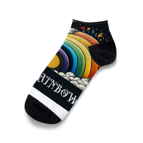 True Rainbow その2 Ankle Socks