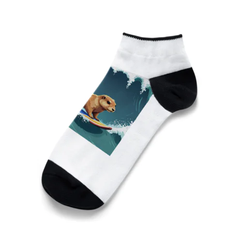 Surfin！プレーリードッグ Ankle Socks