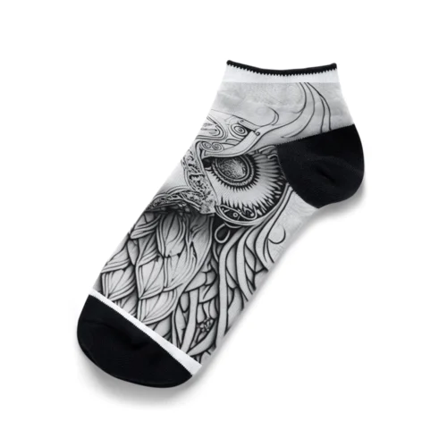 機械仕掛けの梟 Ankle Socks