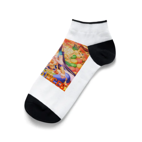 スパイス好きのガネーシャちゃん Ankle Socks