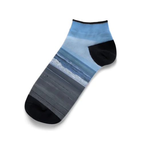 あえて殺風景な北国の海 Ankle Socks