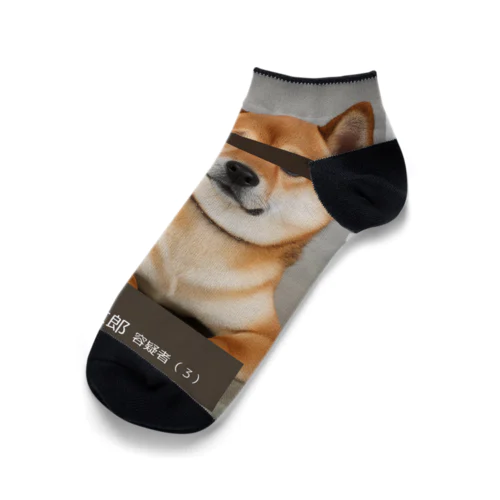 柴犬容疑者 Ankle Socks